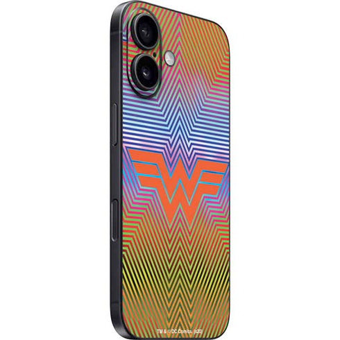 Wonder Woman 1984 (2020) Rainbow Chevron Logo iPhone 16 Plus Skin